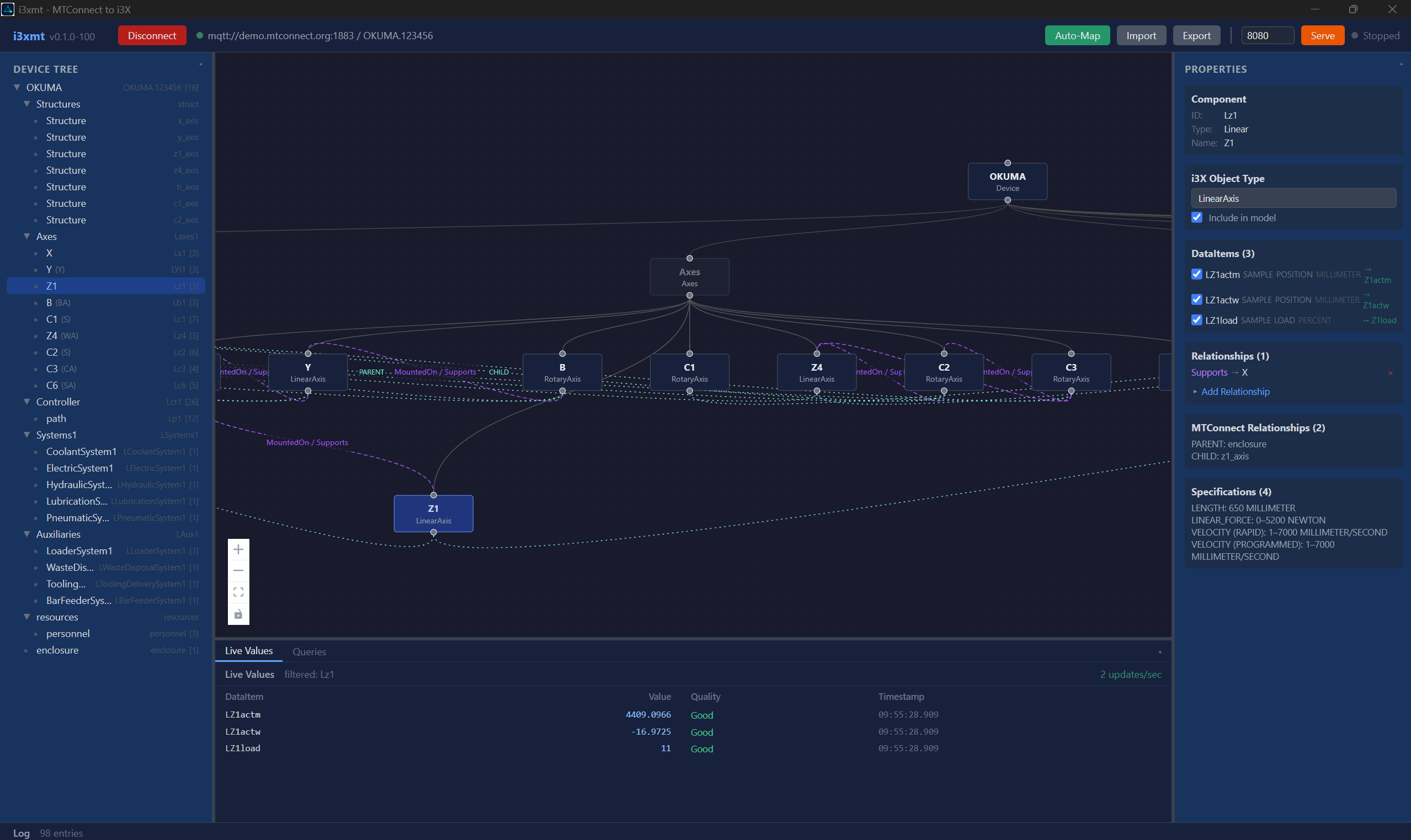 i3xmt desktop application